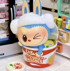 Wacky Mart Cup Noodle, The Monsters, Labubu